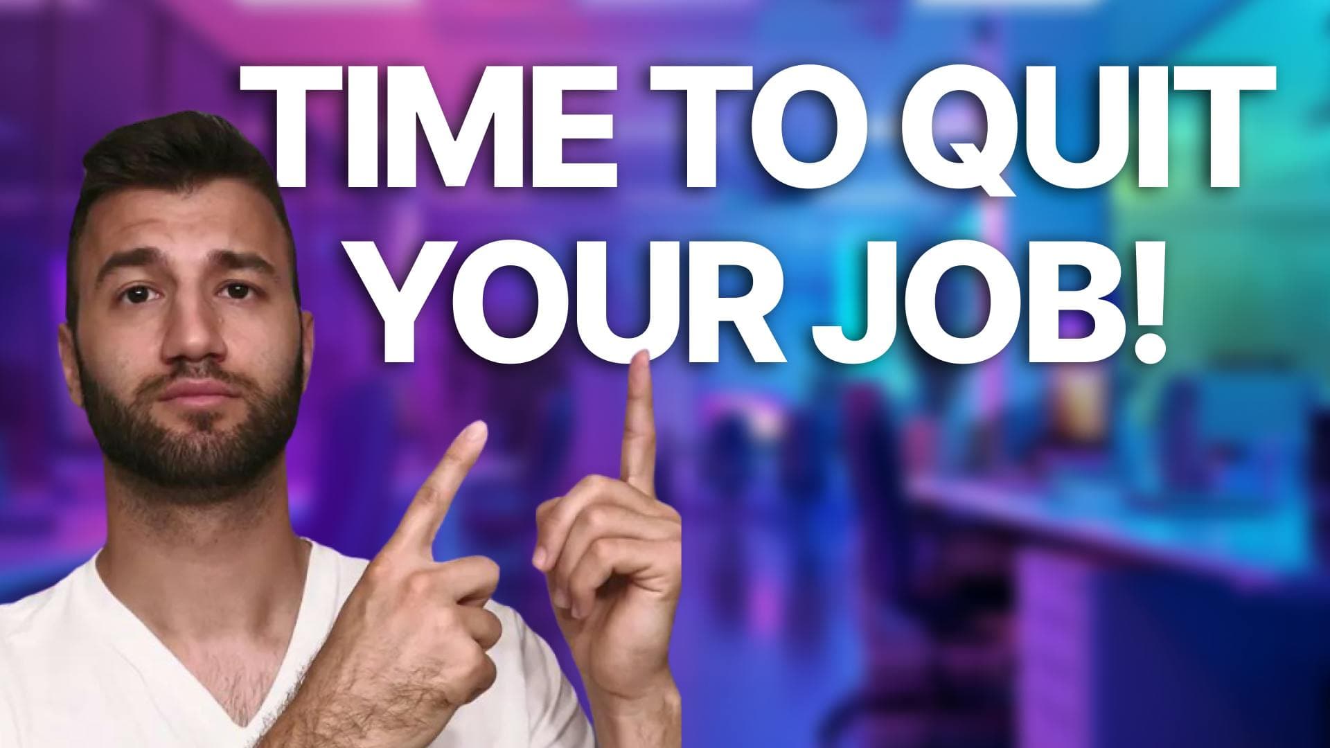 Thinking about quitting your job? Consider this.