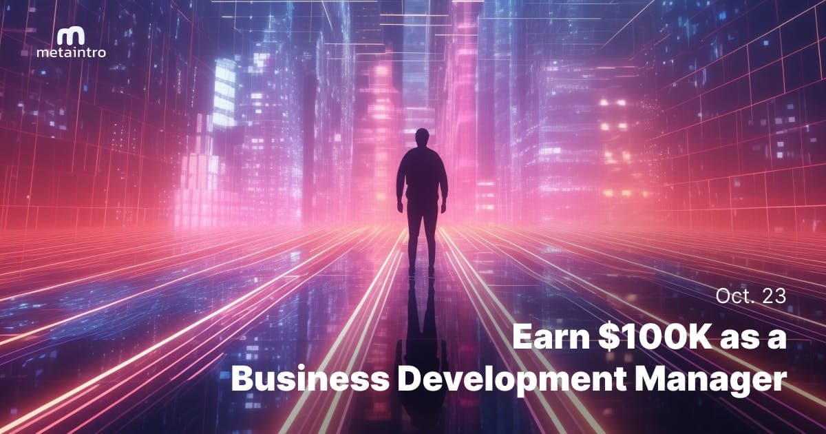 💸 Earn 100K as a Business Development Manager