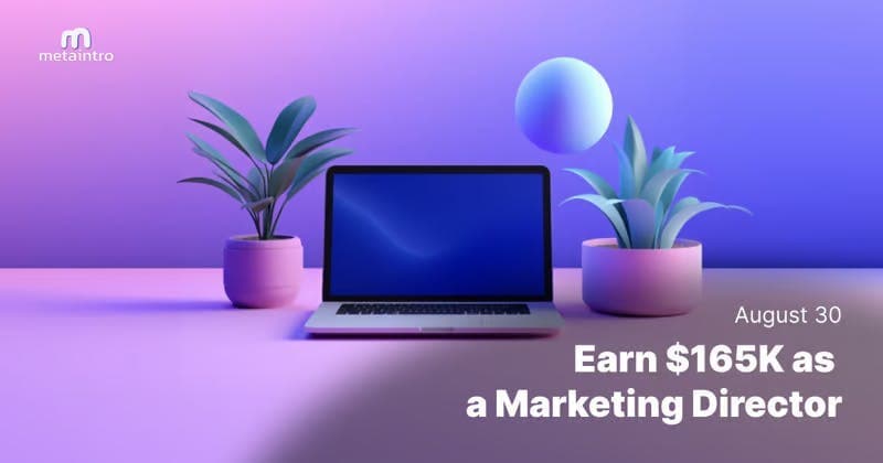 🫰 Earn 165K as a Marketing Director